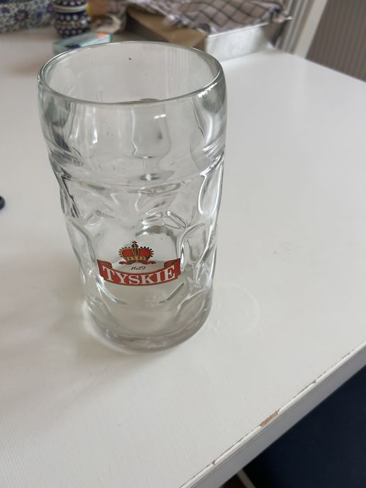 Kufel Tyskie -1 litr - ceba zs dwie sztuki