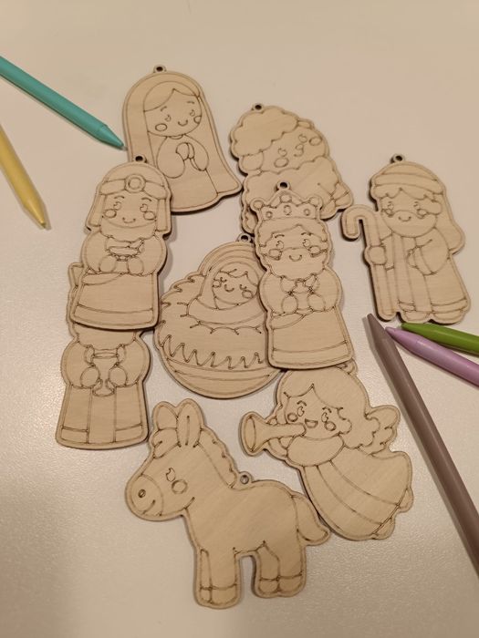 Decoração corte laser | natal