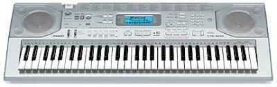 CASIO CTK-800 - keyboard MIDI USB , dynamiczna klawiatura 61, mikrofon