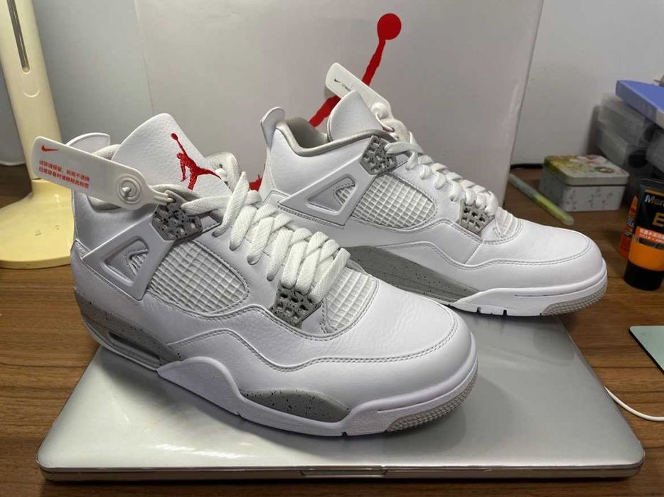 Buty Trampk Jordan 4 Retro White Oreo R.41