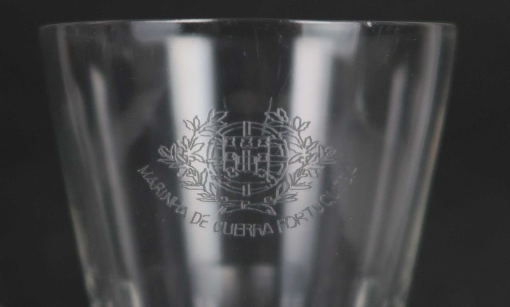 4 copos antigos da Marinha de Guerra Portuguesa