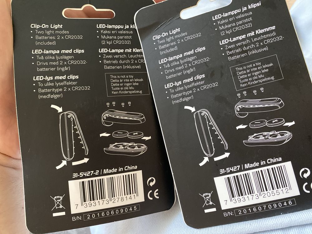 Lampki led do biegania