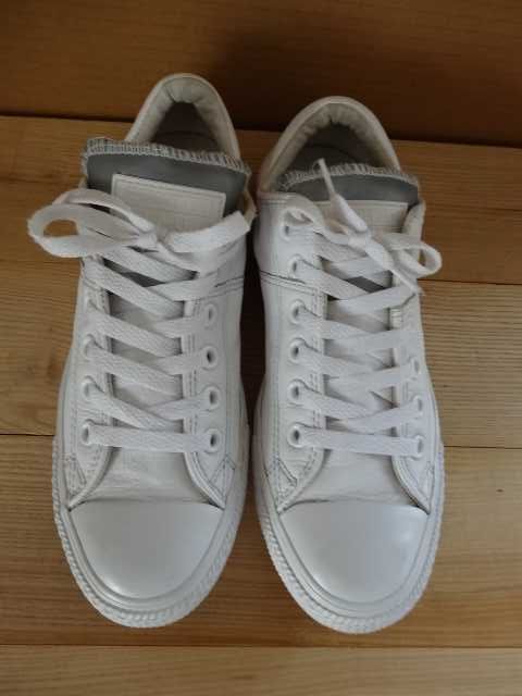Buty CONVERSE ALL STAR roz 39 Skóra Trampki Białe