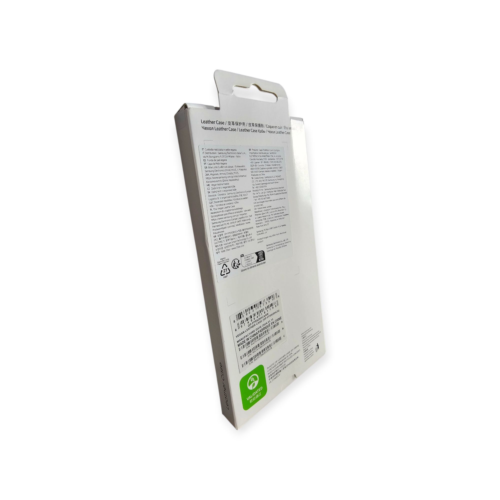 Nowe oryginalne etuii skórzane/plecki Samsung S23 Ultra