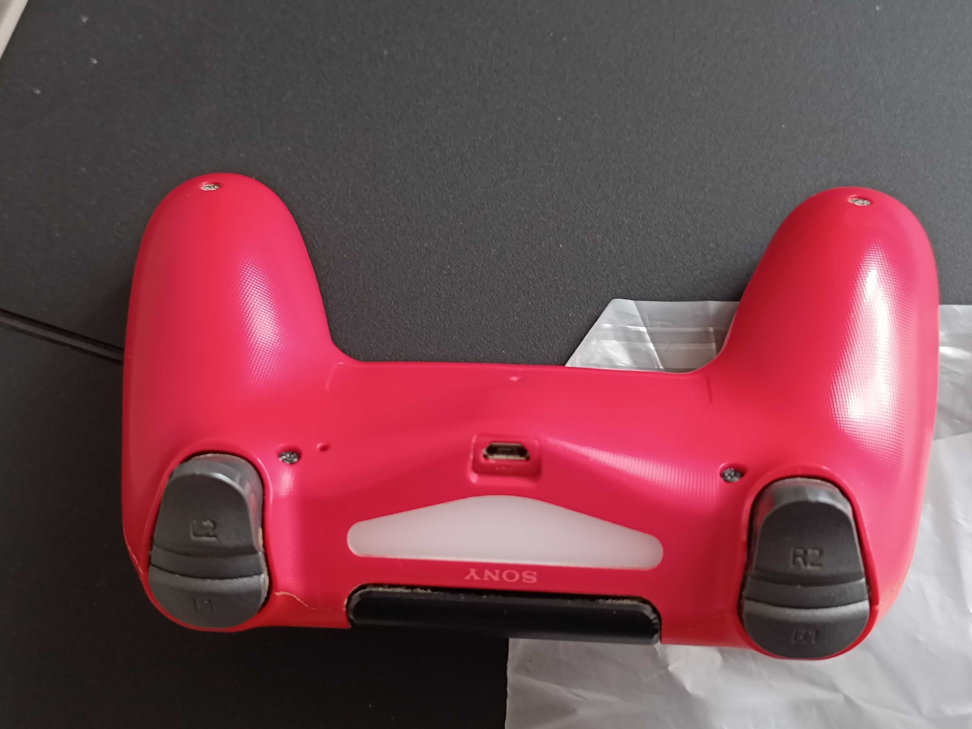 Playstation 4 PS4 Consola 500gb e Comando Vermelho