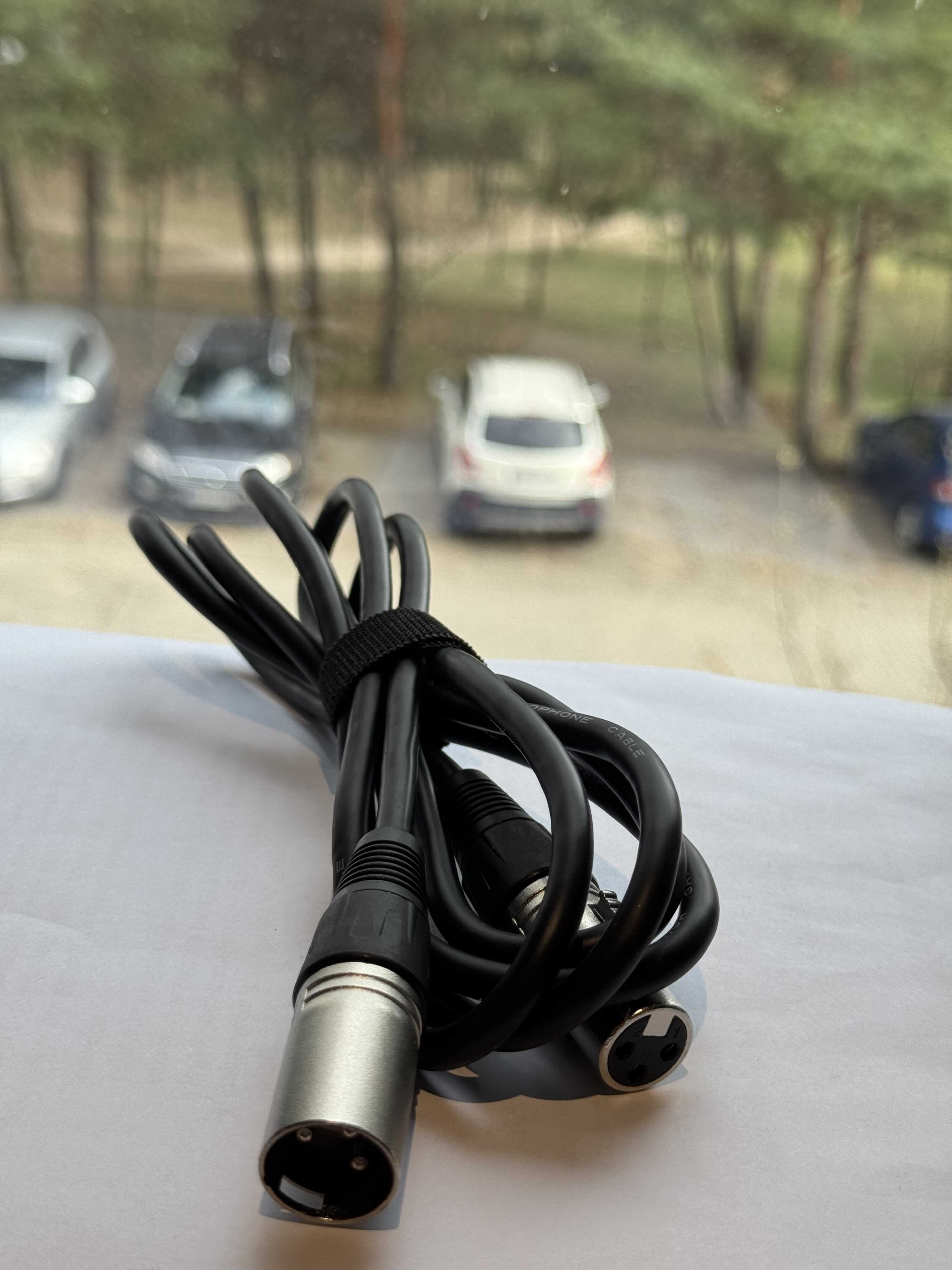 Studyjny Przewód XLR 3 Pin Male–Female Mikrofonowy – Profesjonalny