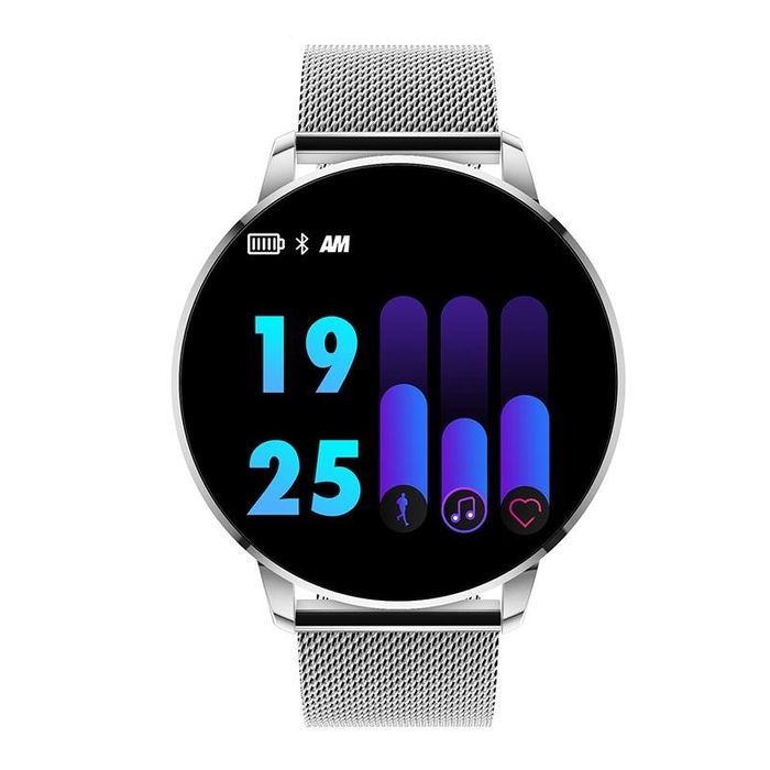 SmartWatch resistente água, notificações, controlo frequência cardíaca