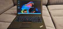 Laptop Lenovo ThinkPad gotowy do pracy