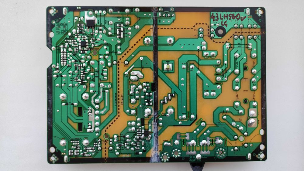 Плата блок питания EAX66171501 для LG 43LH560V