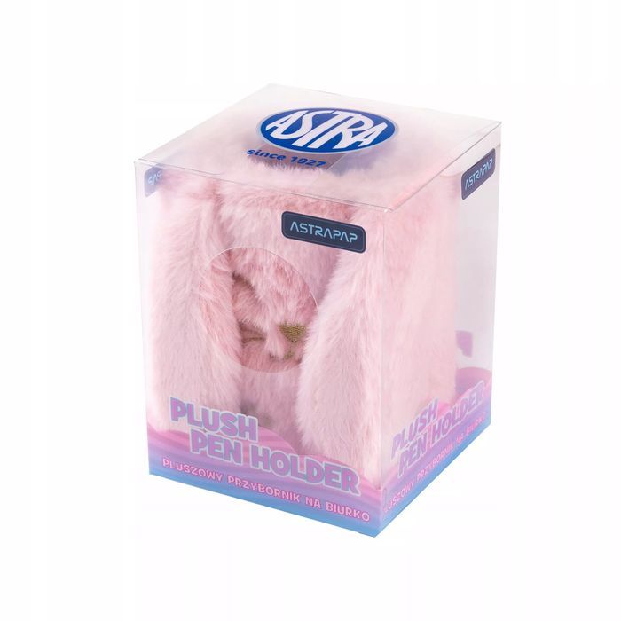 Pluszowy przybornik na biurko Astrabag Fluffy Bunn. Astra
