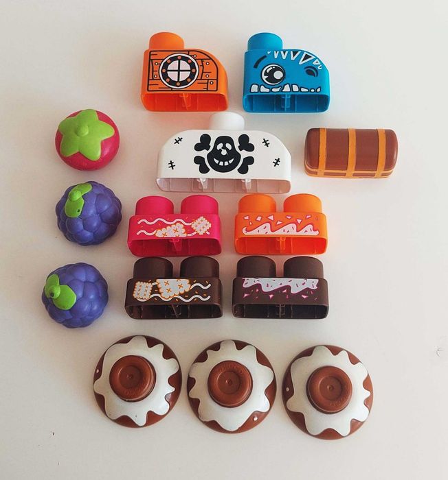 Conjunto de Legos blocos de construção da Chicco com 115 peças