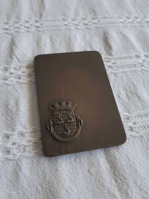 Medalha 25 anos Parque de Angeiras (Portugal) 1986