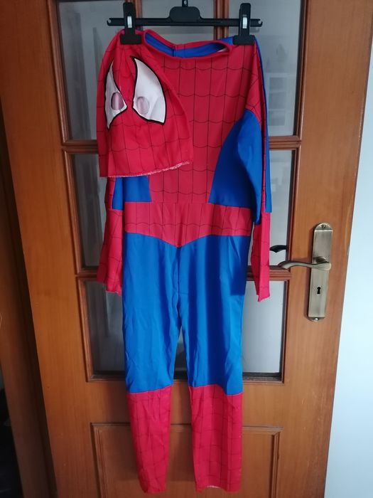 Fato carnaval homem aranha