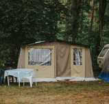 Nowy przedsionek do przyczepy Niewiadów n126 e/d powiększony 4,2x2,5m