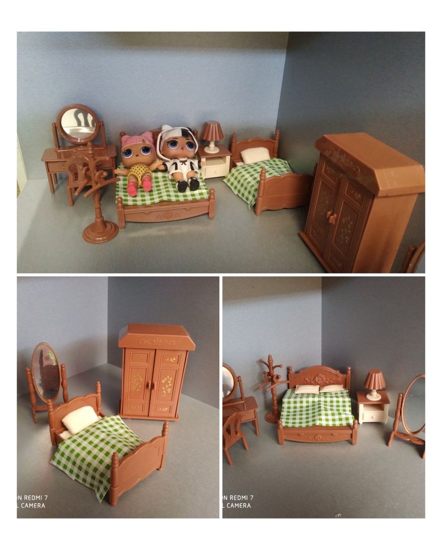 Меблі для ляльок Sylvanian families ЛОЛ, Мебель для кукол Барби