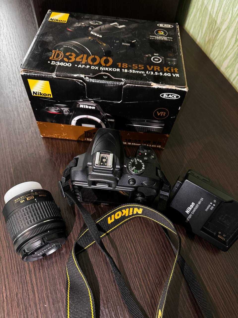 Фотоапарат Nikon D3400 18-55 VR Kit