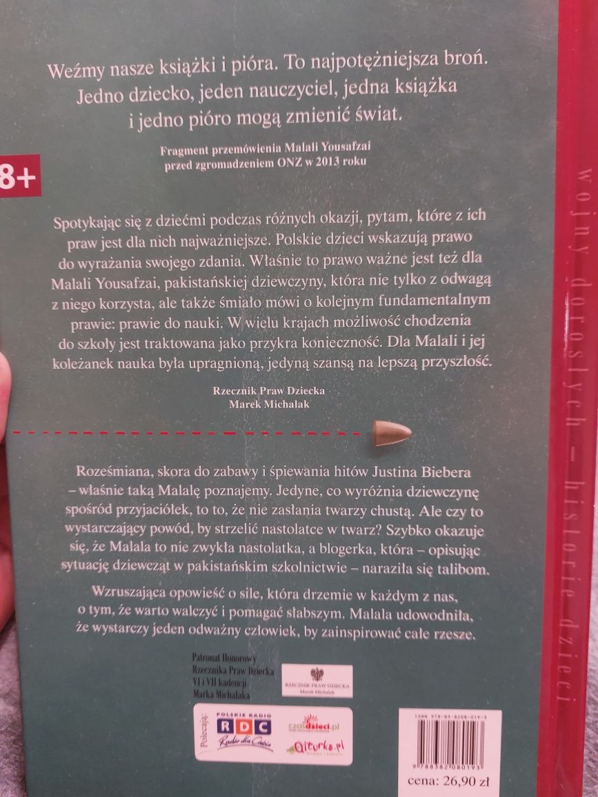 Książki dla dzieci. Seria Wojny dorosłych- historie dzieci.