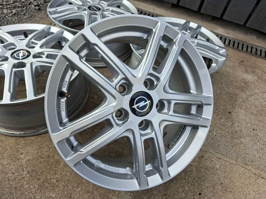 [A69] ALUFELGI 15'' 5x105 OPEL Astra K,CHEVROLET Aveo+Czujniki
