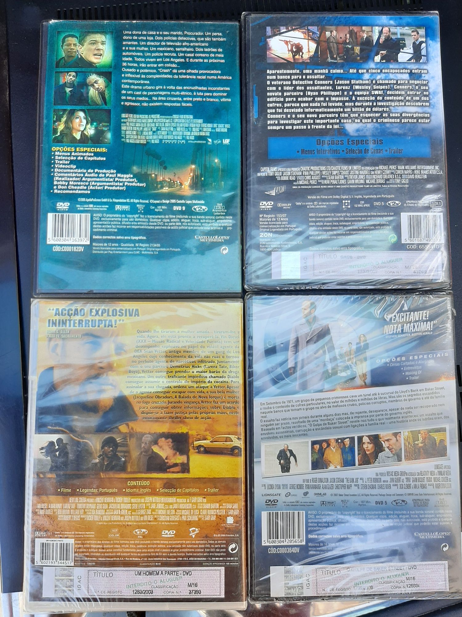 Filmes dvd originais comedias  ( vários)