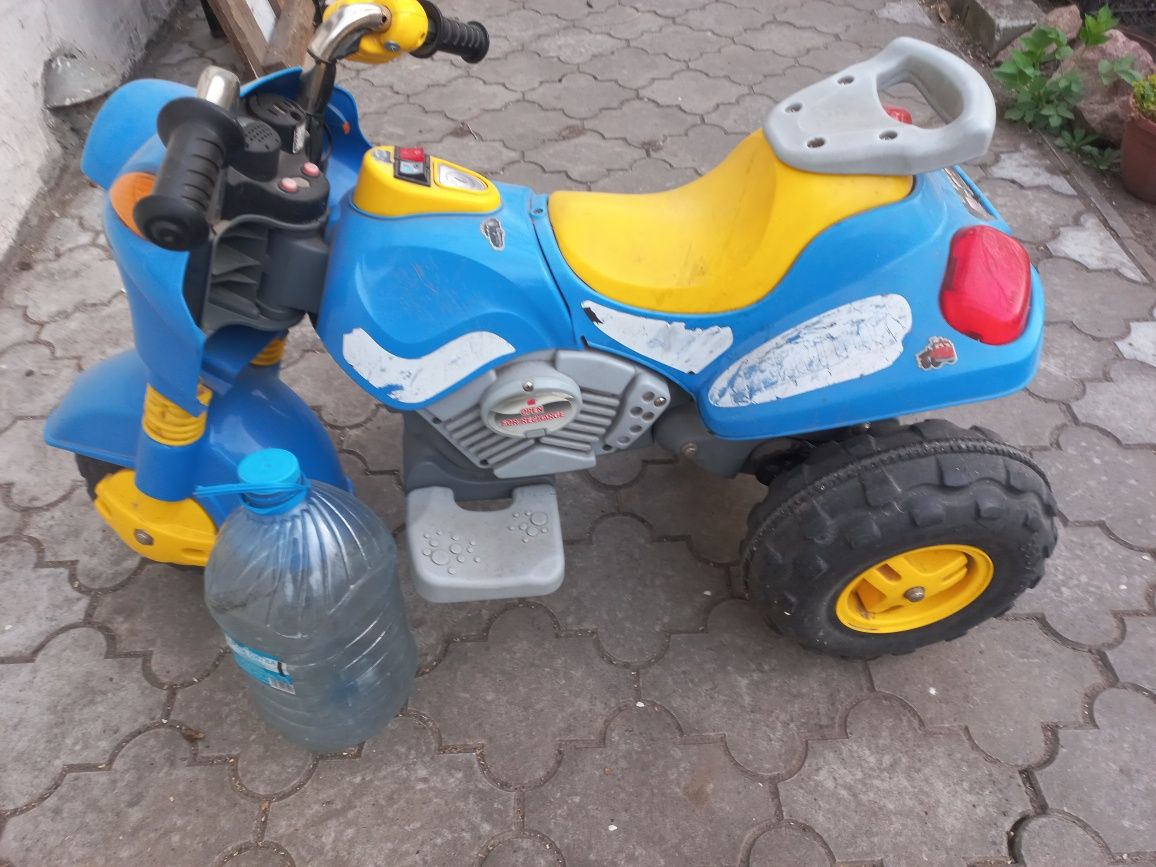 Трицикл / електро-мотоцикл дитячий, від 2 до 5 років вживаний