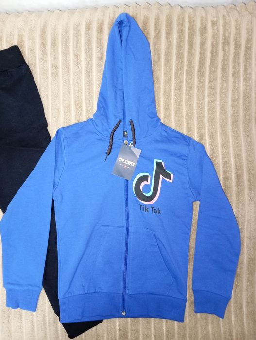 НОВИЙ Дитячий спортивний костюм Tik Tok для хлопчиків 6 - 9 років.