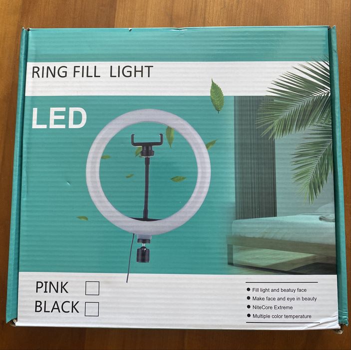 Anel de Luz + Tripé (max. altura 1,50m)