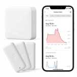 SwitchBot WiFi Termometr Higrometr 3 sztuki z hubem,. aplikacja, IP65