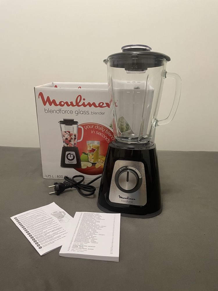 Blender Kielichowy / Szklany Moulinex LM43P