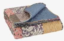 Patchwork koc narzuta pikowana INKALILJE 140x200 JYSK oryginalne opak