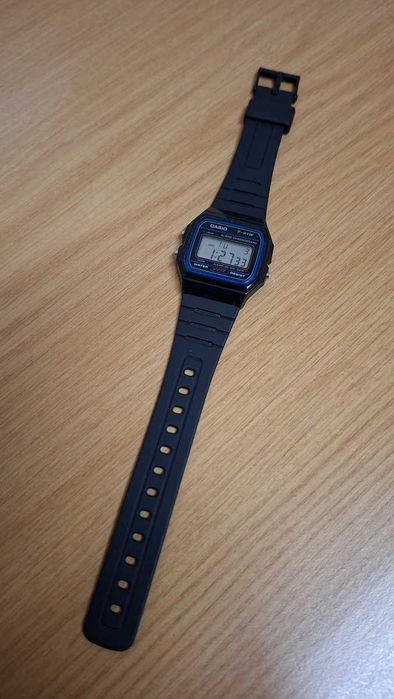 Relógio Casio Vintage F-91W preto
