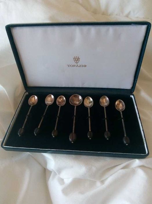 Colheres em Prata/ Marca TOPÁZIO (NOVAS)