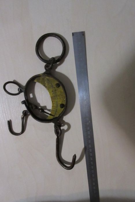 Старинные весы / Кантарик С (с клеймом "ED"), двухмерные