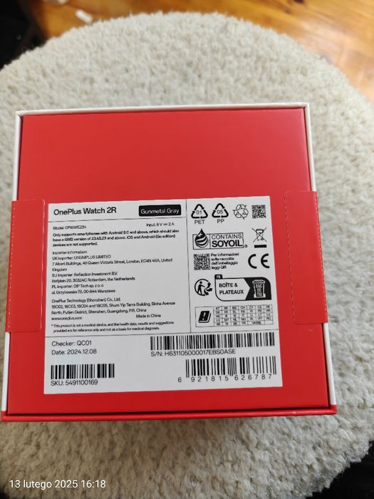 Smartwatch oneplus 2r