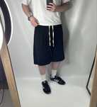 Широкі чорні шорти BAGGY FIT sweatshorts широкие шорты бегги фит