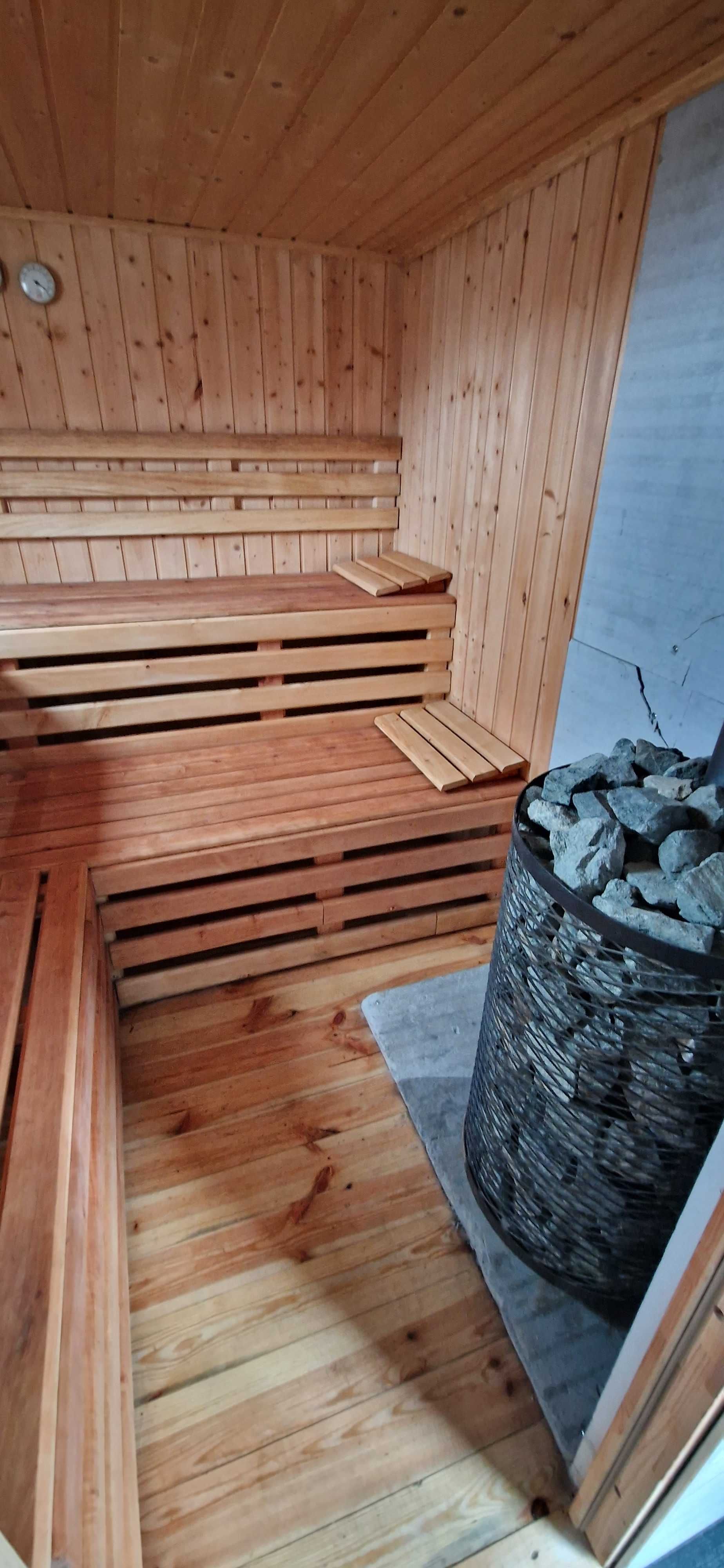 SAUNA MOBILNA spa ogrodowa na przyczepie, lawecie