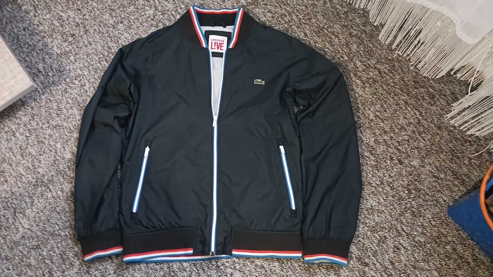 LACOSTE LIVE L!VE Kurtka męska wiatrówka 48