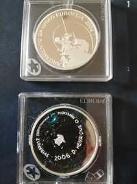 4 moedas em prof de 8 euros