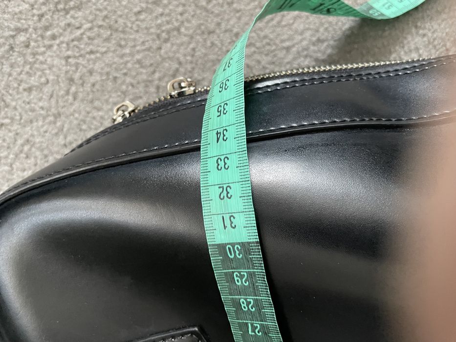 Torebka kazar skóra licowa czarna duza piekna