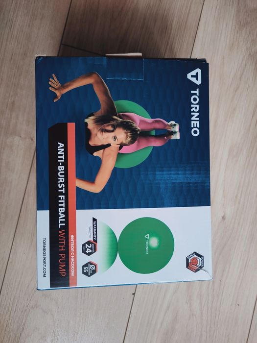 Piłka gimnastyczna 55cm TORNEO