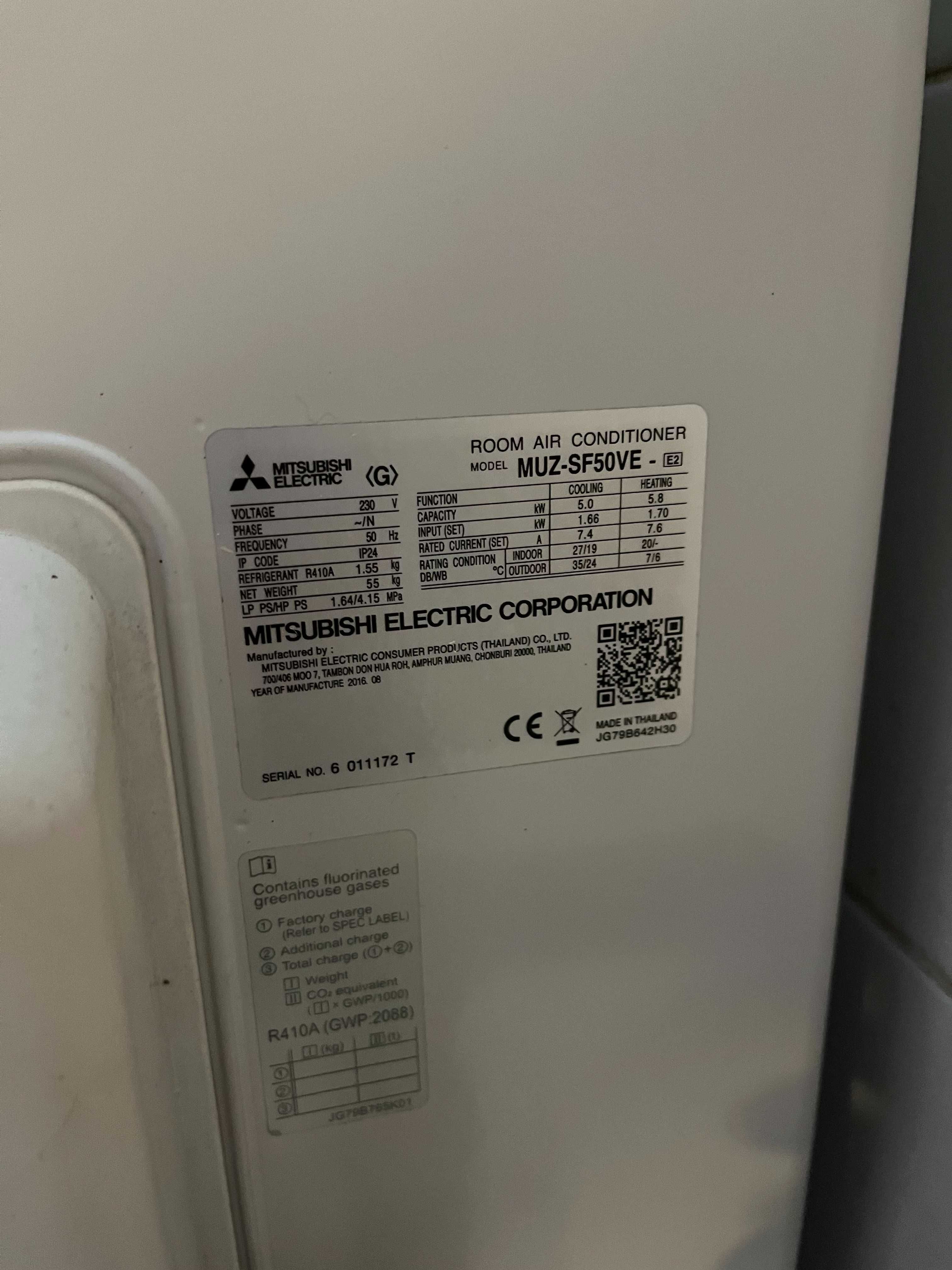 Ar condicionado Mitsubishi Electric