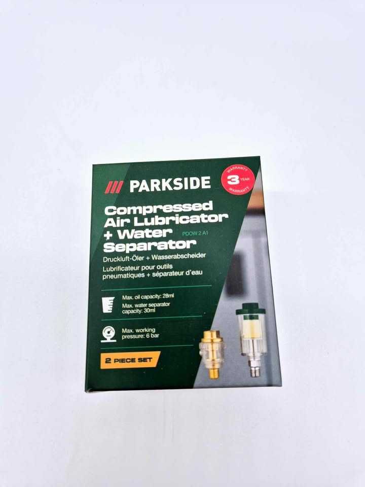 PARKSIDE Odolejacz sprężonego powietrza + separator wody 2szt