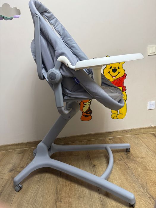 CHICCO Ліжечко-стільчик Baby Hug Air 4 в 1 +. Столик+матрас