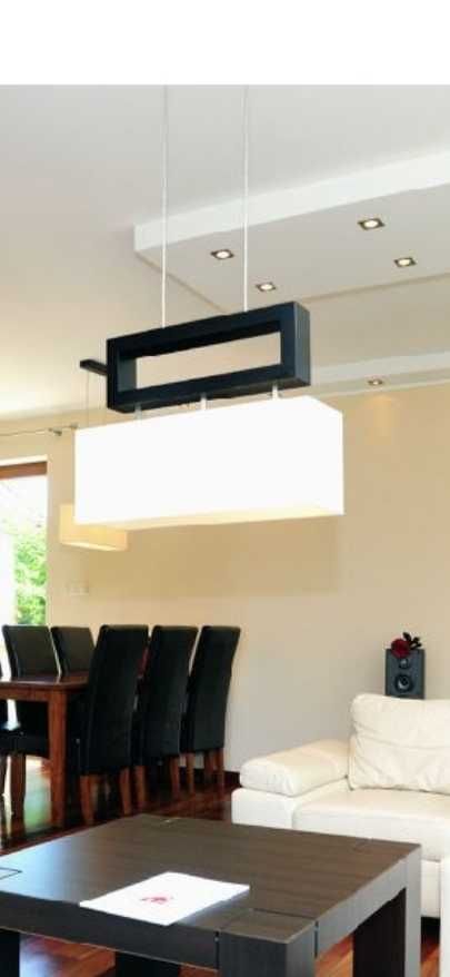 Lampa ecru/ beż idealna do beżowych aranżacji wnętrz