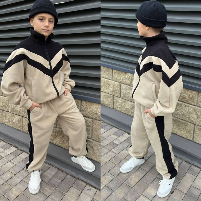 Флисовый спортивный костюм для мальчиков 134-140,146-152,158-164 р.