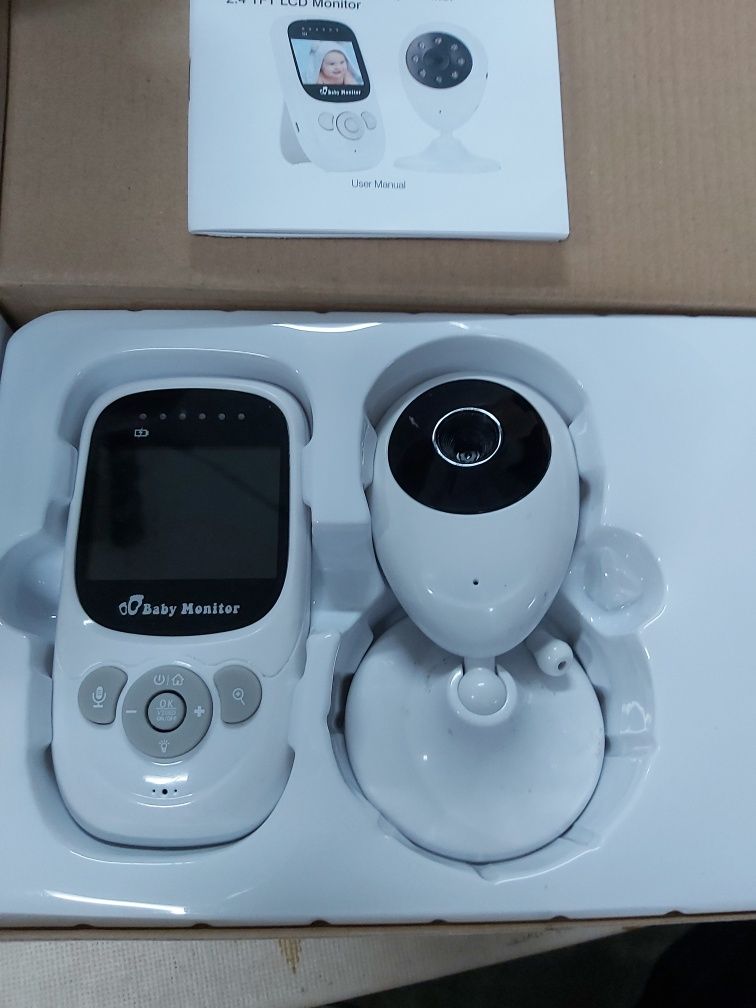 Novo-Câmera de vídeo vigilância bebê  Monitoração e Temperatura  Áudio