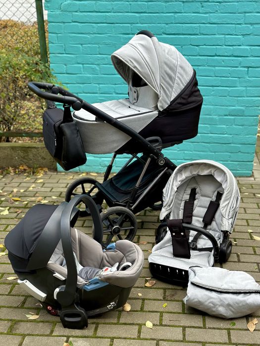 Wózek 3w1 2w1 fotelik cybex adaptery