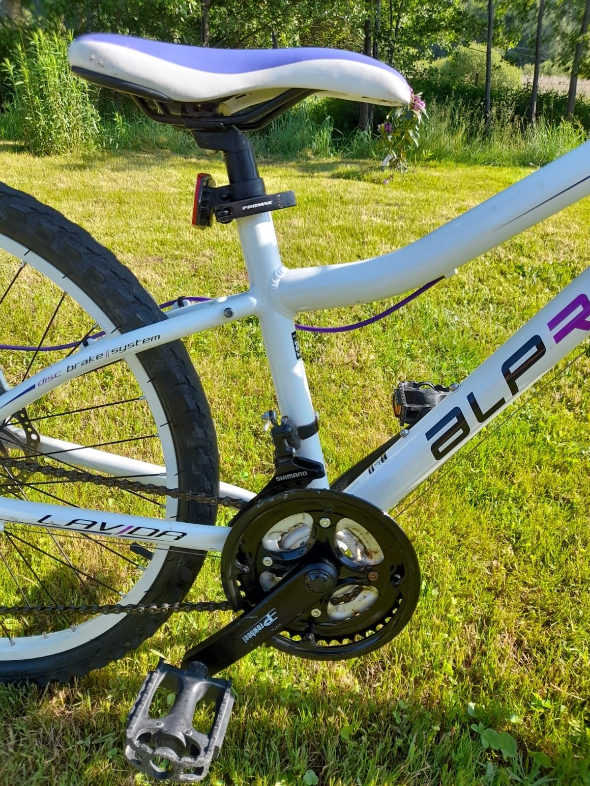 Rower górski koła 24 dla dziewczynki hamulce tarczowe