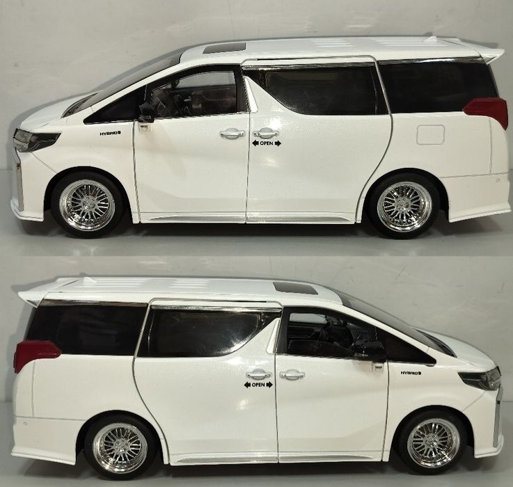 Toyota ALPHARD Executive Lounge модель 1:18 автоматические двери Звук