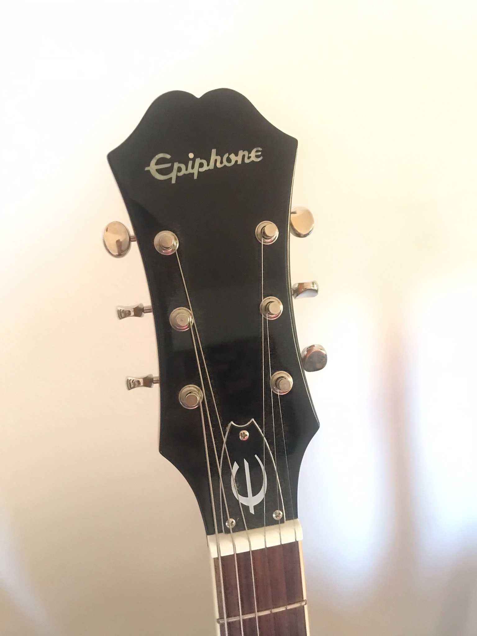 Guitarra Eléctrica Epiphone Casino Natural + oferta saco original