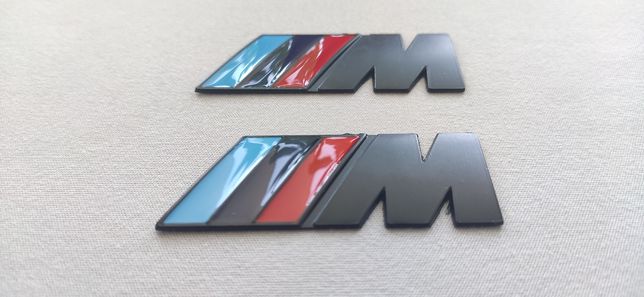 Метал. шильдіки BMW M на крила / Метал. наклейки БМВ М на крылья